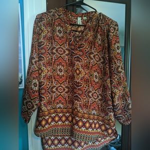 Tacera paisley blouse Small